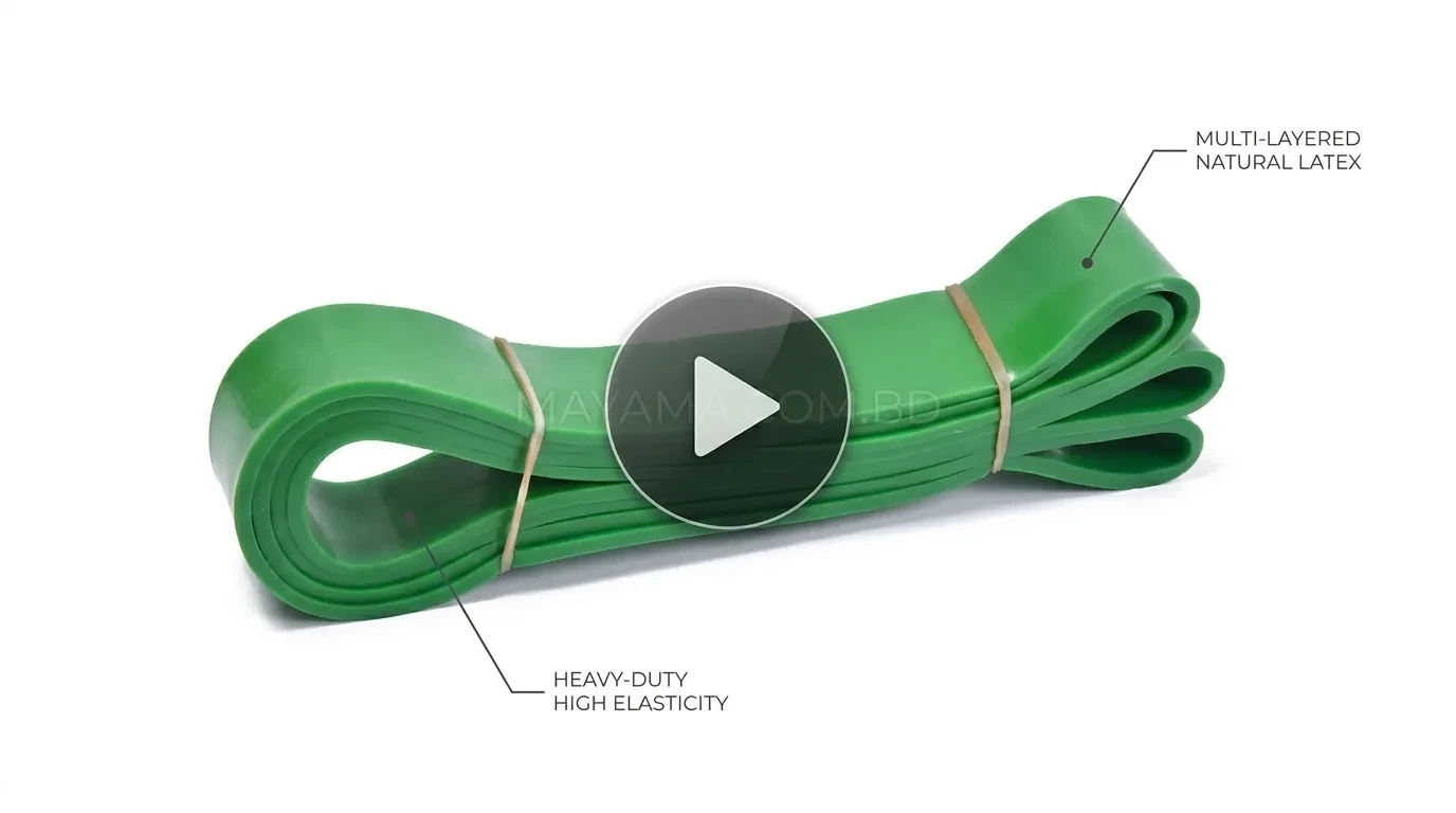 Green Natural eva Loop Resistance Band