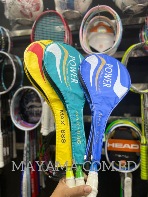 BABY  ১ পিস ফুল কমপ্লিট ব্যাডমিন্টন র‍্যাকেট MODEL-888-Multicolor