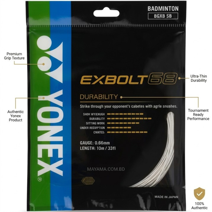 Yonex Exbolt-68 Badminton String