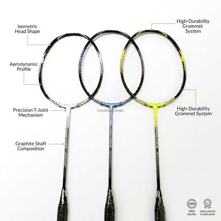 Maxbolt Woven Tech 90 Badminton Racket!4u