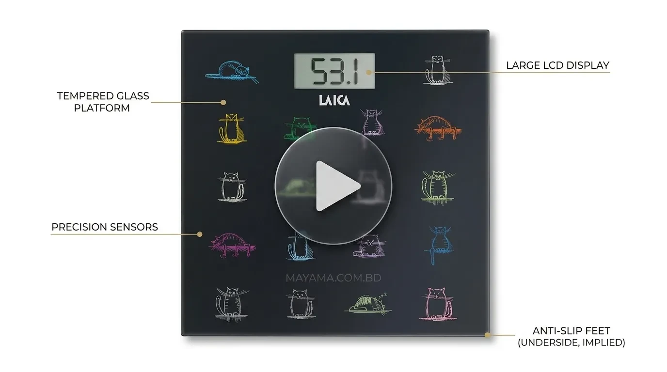 LAICA Digital Personal weight Scale
