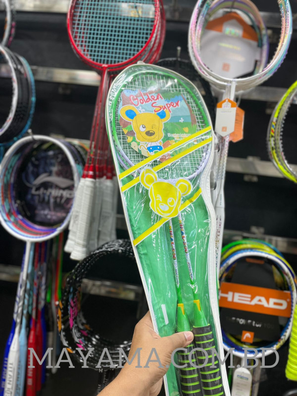 Baby  এক জোড়া ব্যাডমিন্টন র‍্যাকেট