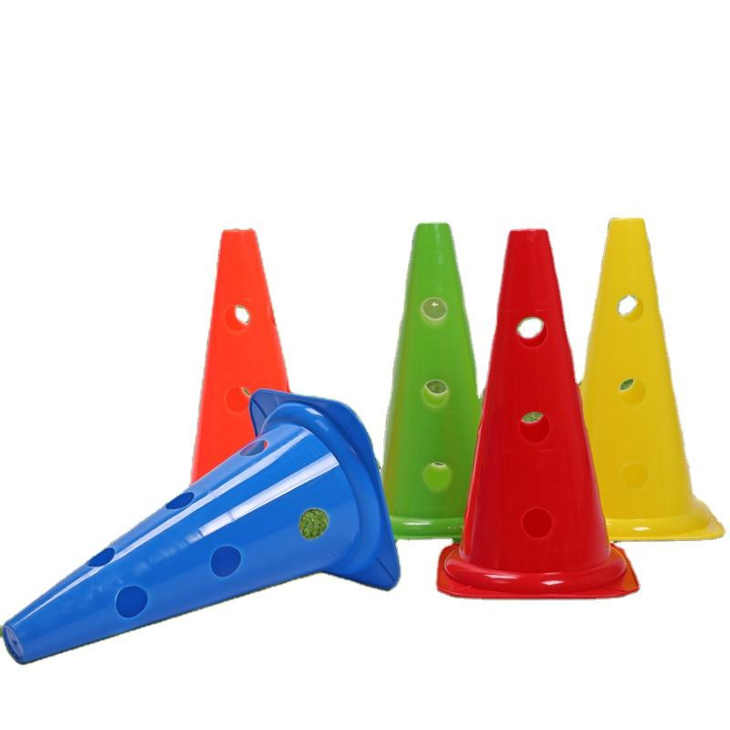 5 Pcs Soccer Training Tool Hollowed Cones Sports Pylons Useful Supplies