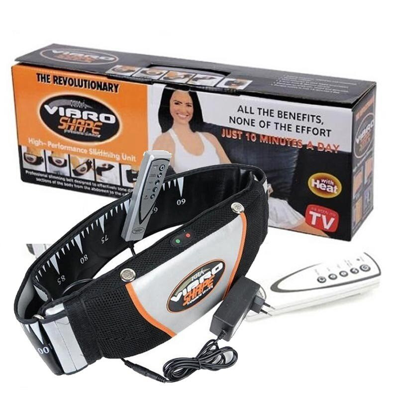 Vibro Shape Slimming Unisex Belt With Heat