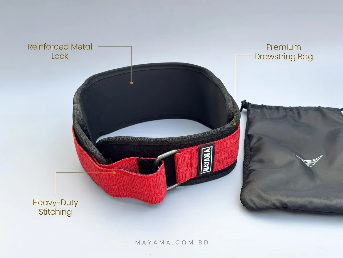 Double Support Gym Belt for Heavy Lifting – Mayama.com.bd