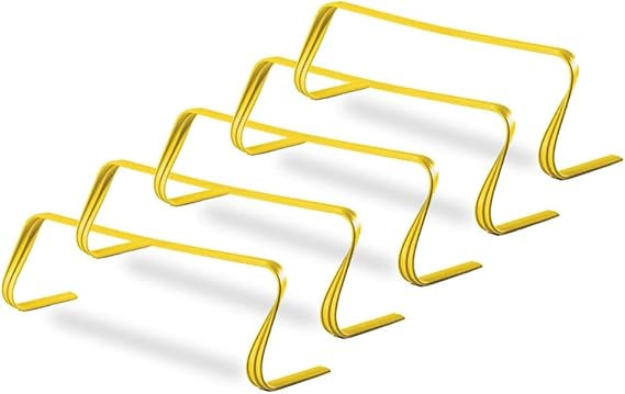 5pcs Training Hurdles for Field Training and Speed Coordination Agility Premium Hurdle Agility Hurdles for Field Training and Speed Coordination