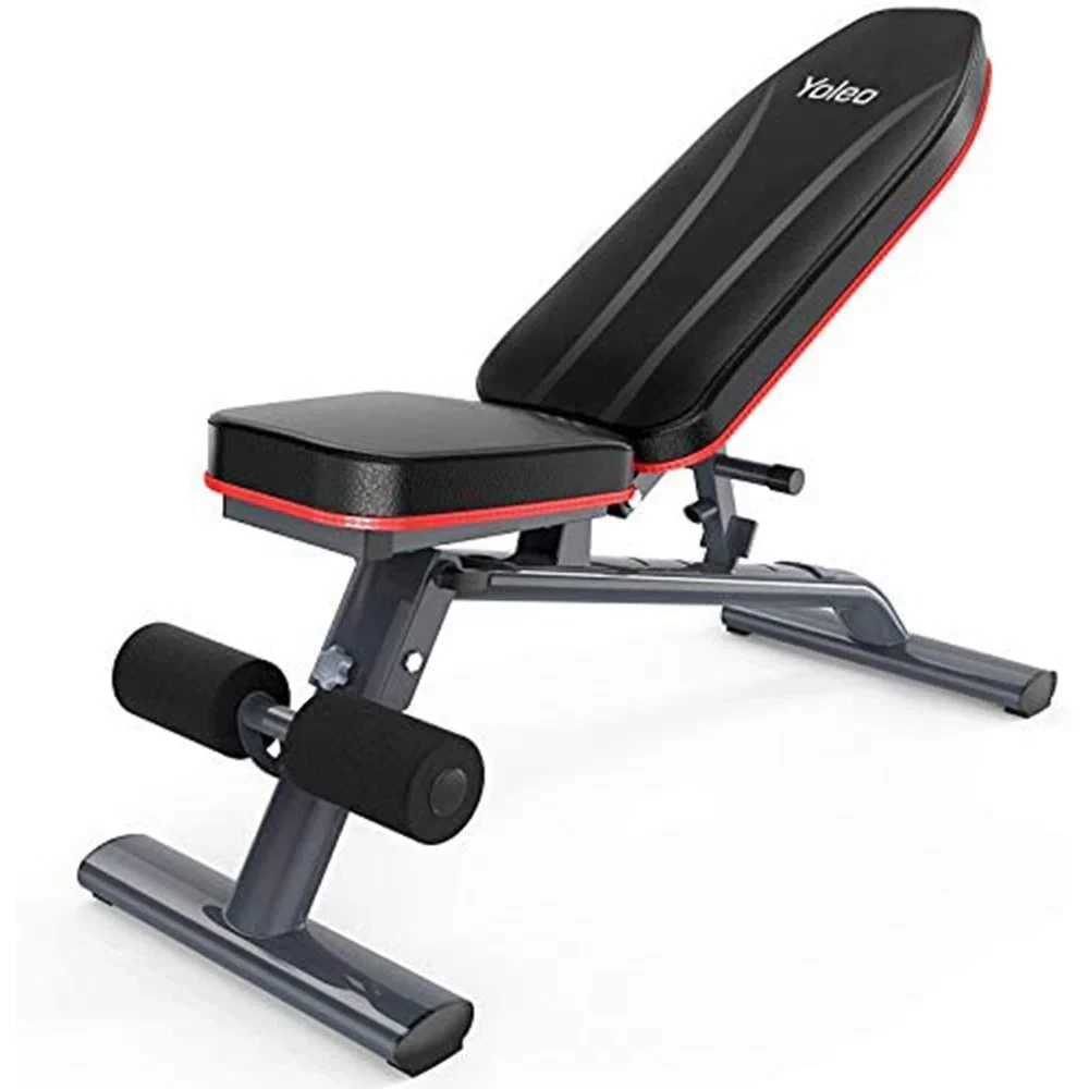 Adjustable Foldable Weight Bench – 550lbs Capacity, Commercial Grade