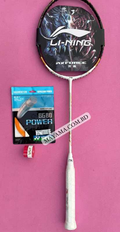 Li Ning Tectonic 7   ১ পিস ফুল কমপ্লিট ব্যাডমিন্টন র‍্যাকেট