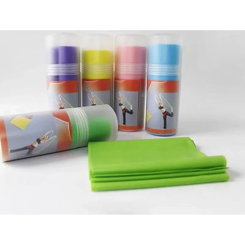 Multicolor Yoga and Fitness Elastic Exercise Band