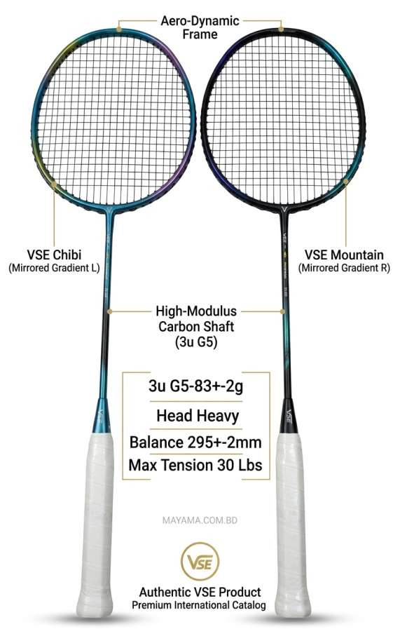 VSE Chibi Mountain Badminton Racket