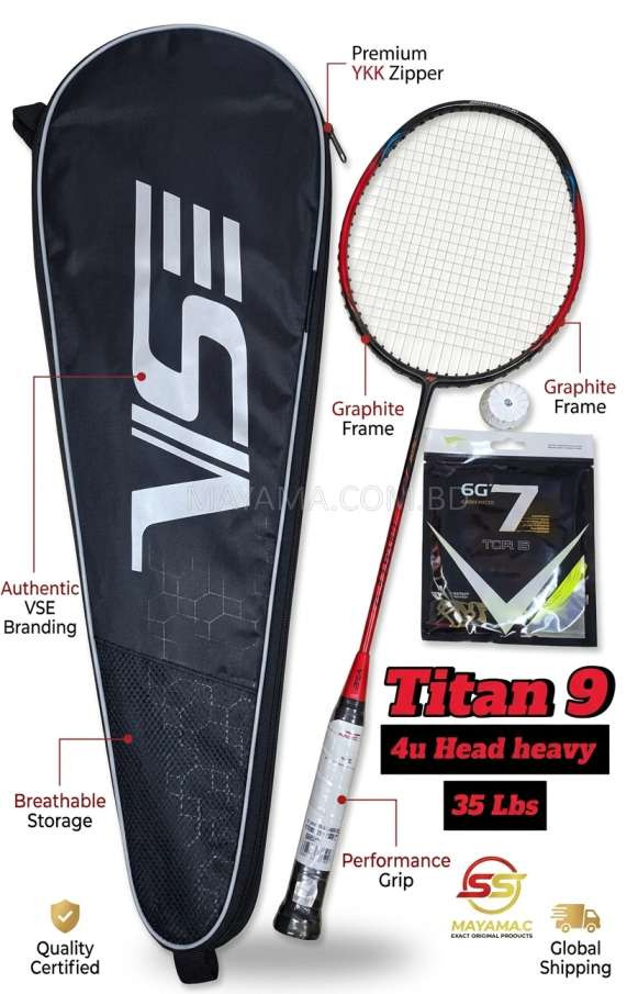 VSE Titan 9 Badminton Racket