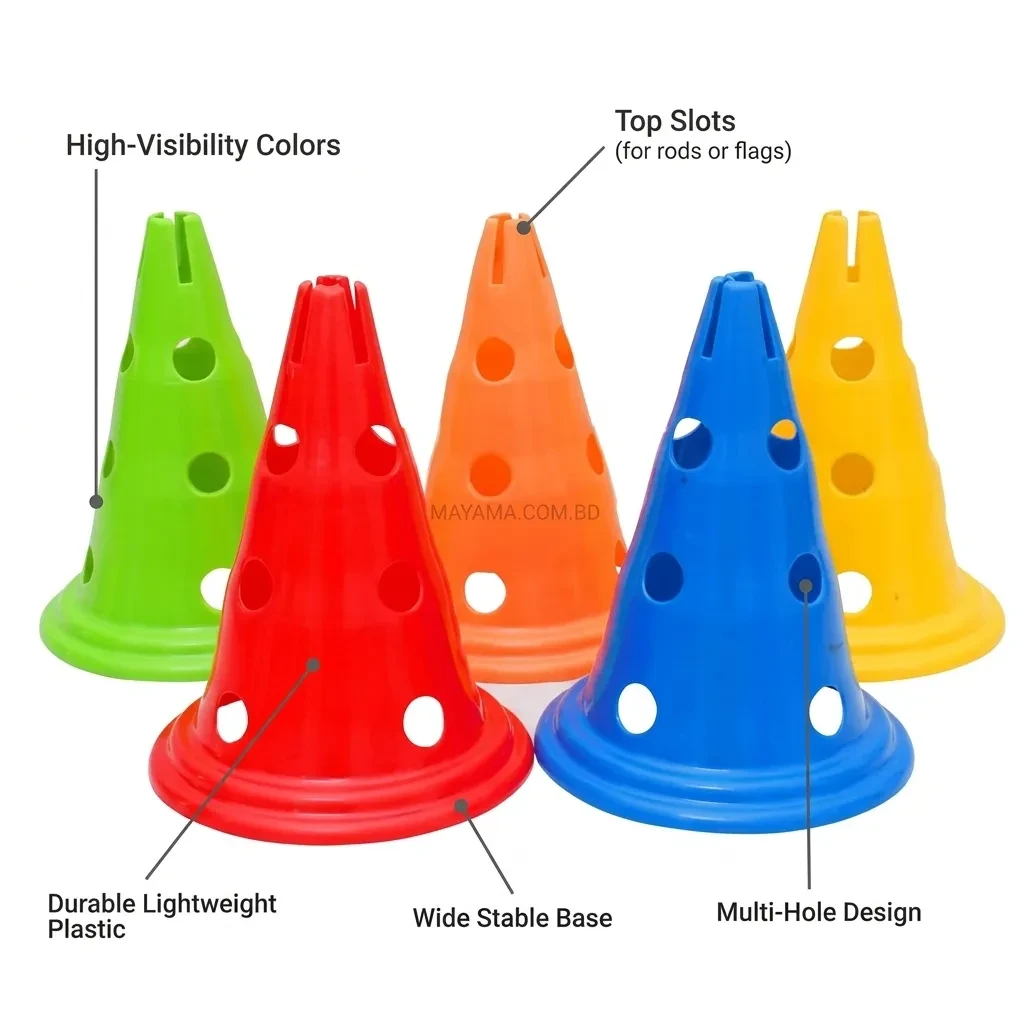 20 Inch Football Training Cone – 1 Pc | Mayama
