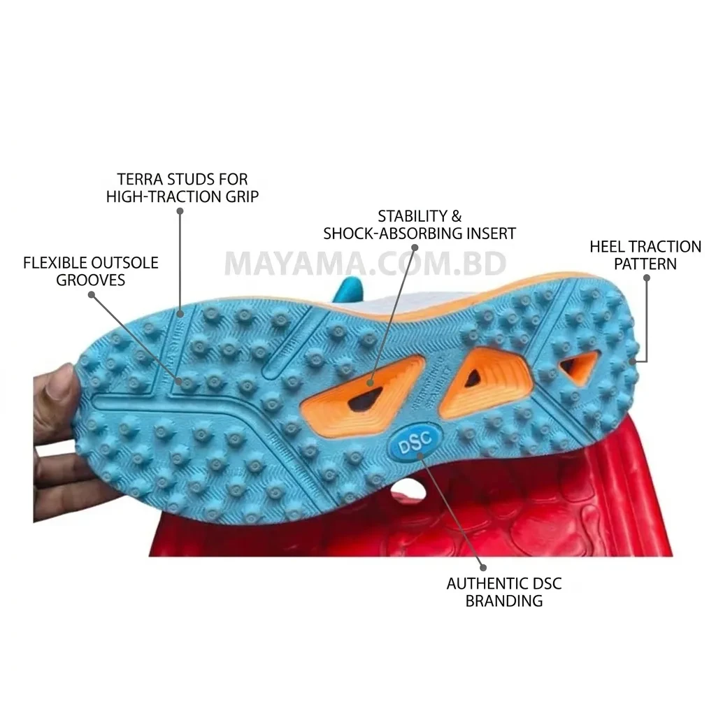 DSC Orange Rubber Spike Boot