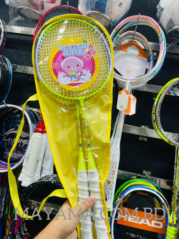 Baby  এক জোড়া ব্যাডমিন্টন র‍্যাকেট