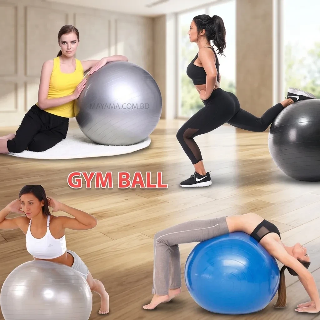75 cm Fitness Gym Balance Yoga Ball with Pump
