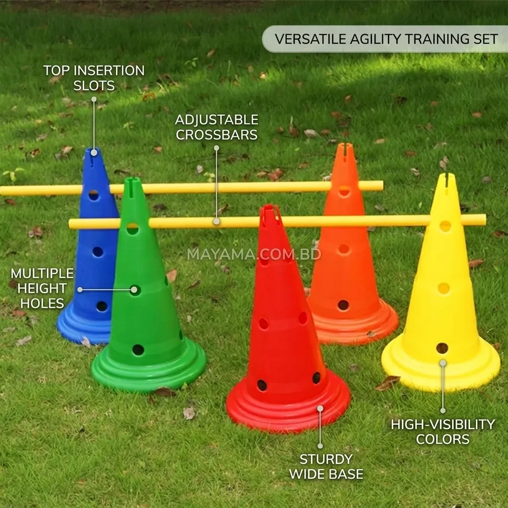 20 Inch Football Training Cone – 1 Pc | Mayama