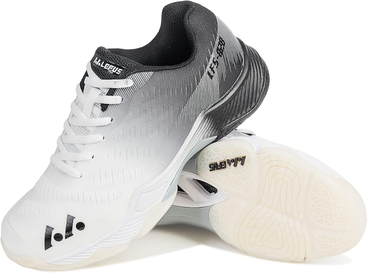 Badminton Shoes Lightweight Breathable Tennis Table Tennis Shoes for Indoor Outdoor