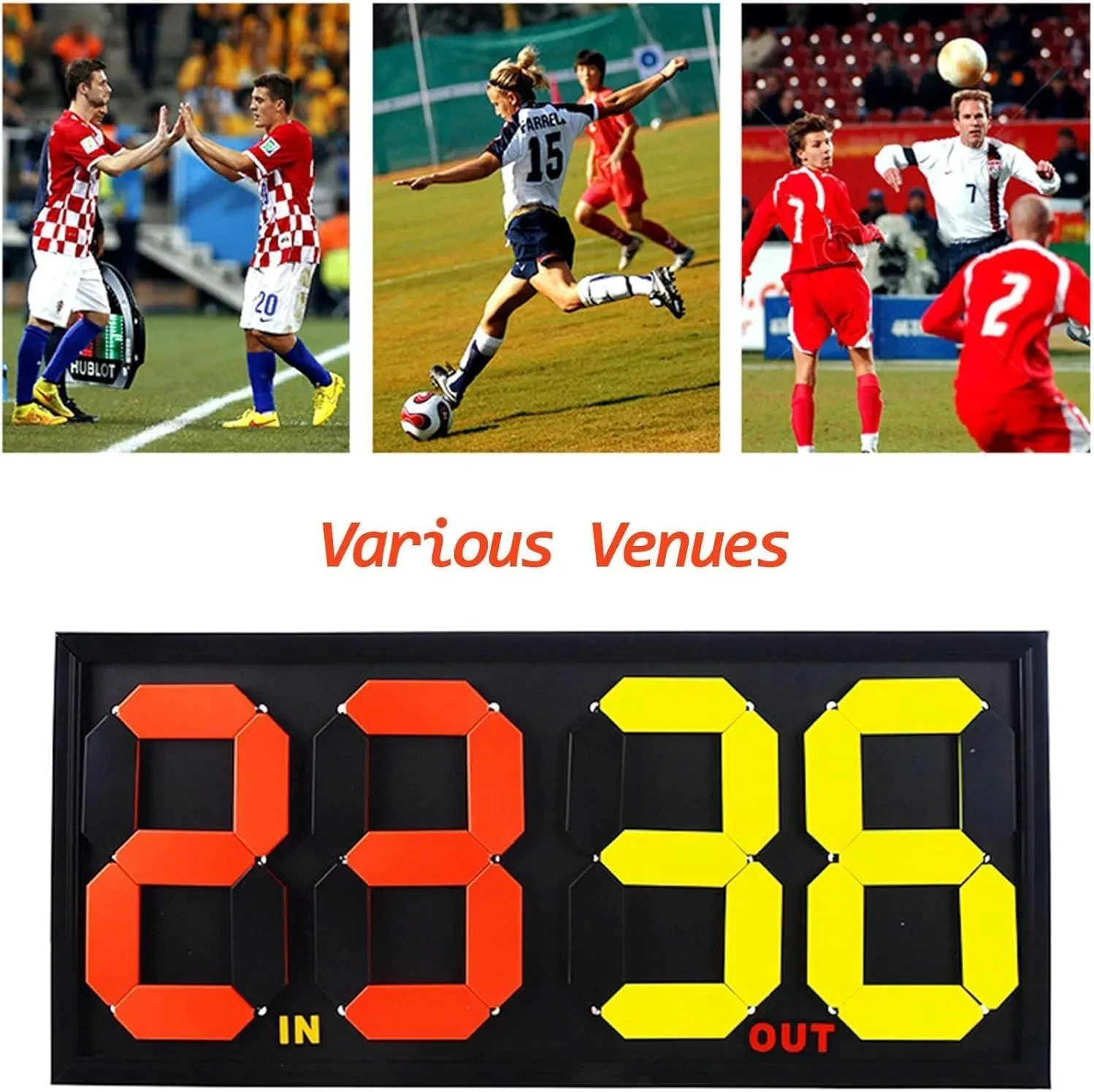 Basketball Substitution Scoreboard