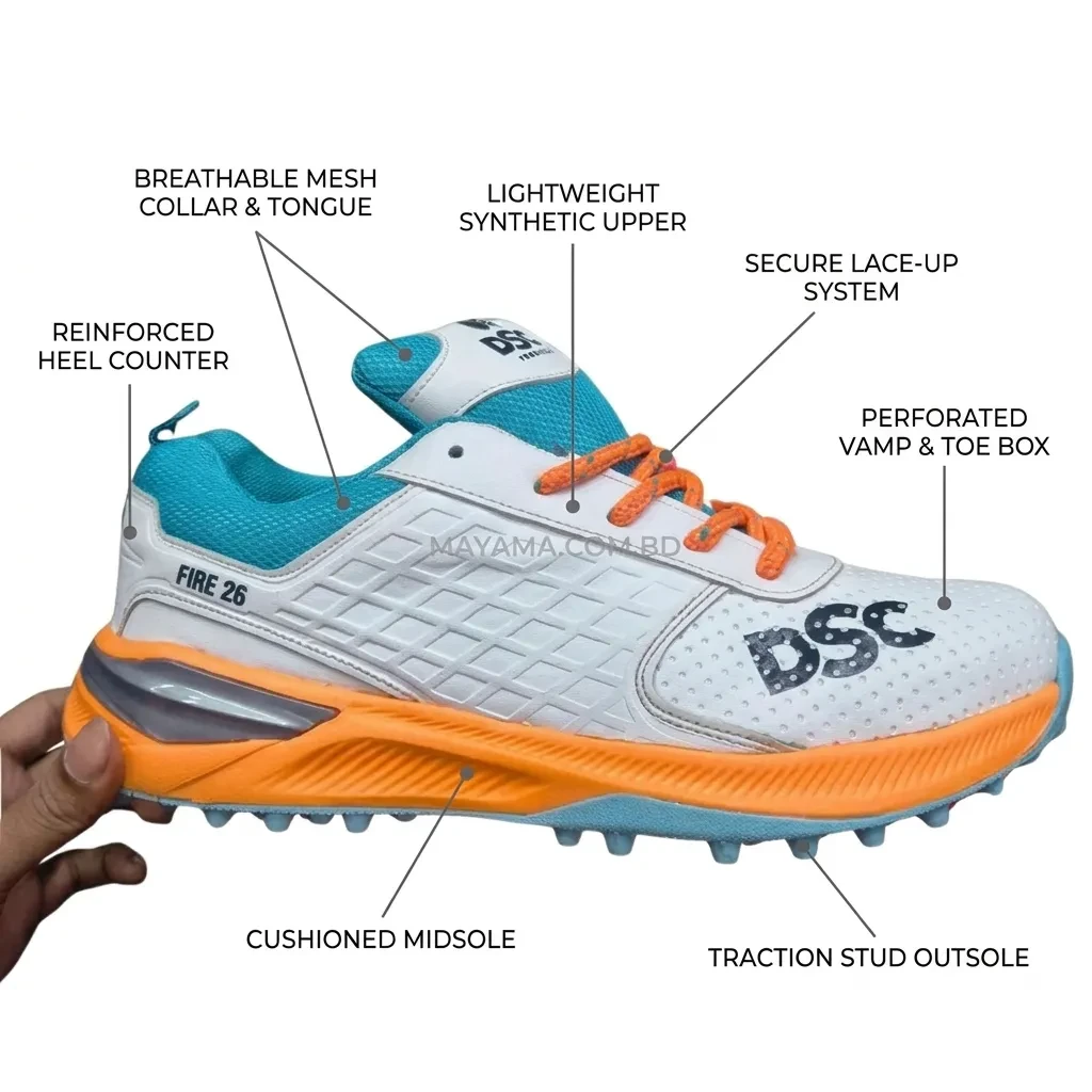 DSC Orange Rubber Spike Boot